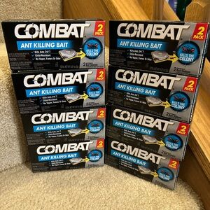 Combat Ant Killing Bait 2-Pack LOT of 8
